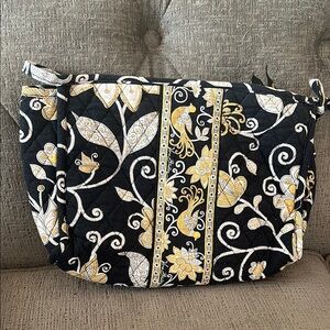 Vera Bradley Large Floral Cosmetic Bag